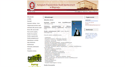 Desktop Screenshot of kpssbilgoraj.edu.pl