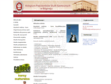 Tablet Screenshot of kpssbilgoraj.edu.pl